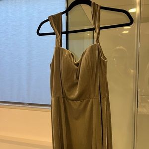 Worn once Anthropologie Sage Green Bridesmaid Dress